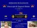 Elevage DOMAINE DE RANGUIN Lhassa apso & Epagneul tibétain