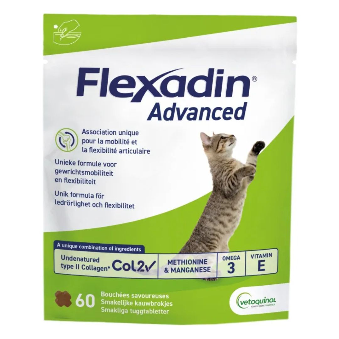 Vetoquinol - Bouchées Savoureuses Flexadin Advanced CW Cat - x30