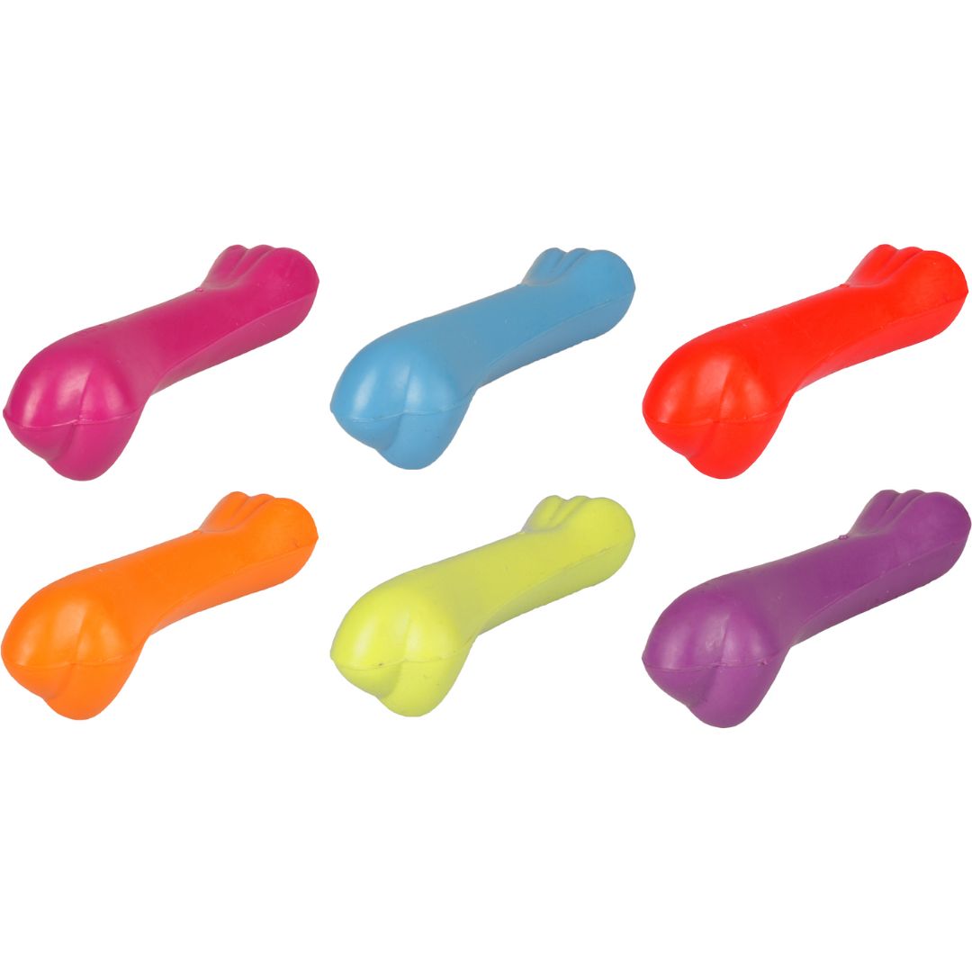 Jouets à Presser Fruit Baker Ross – Lot 4 Fruits En Gelée, Anti-stress, Remplissage Sac De Fête, 7 Cm