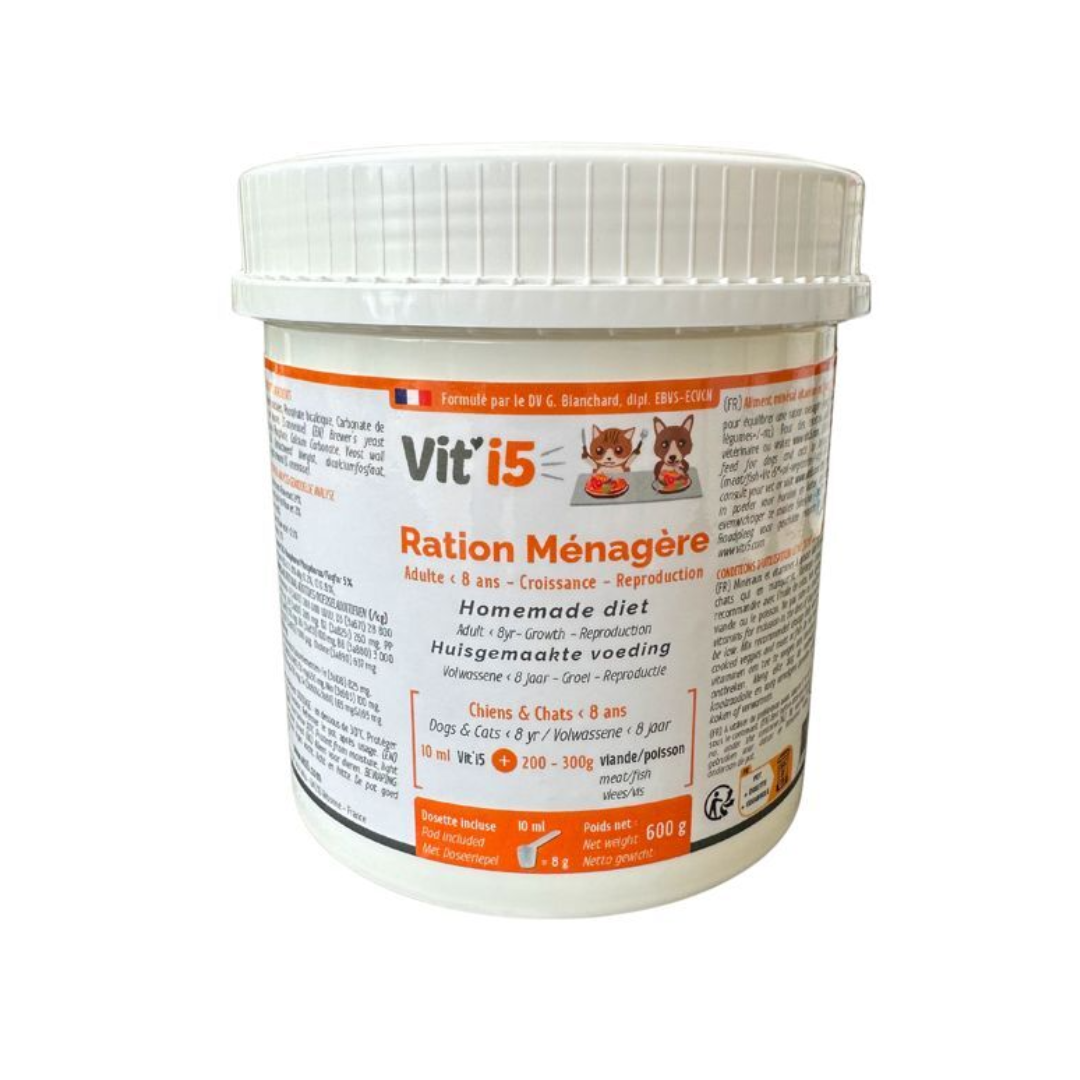 VIT'I5 Orange - Complément alimentaire pour chien et chat adulte