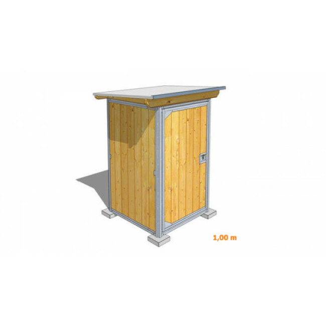 Abri de jardin en bois Rustica Garden - 1 m x 1 m