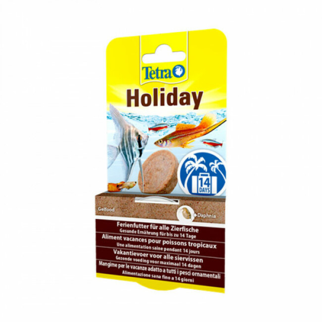 Alimentation pour poisson TetraMin Holiday bloc 30 g