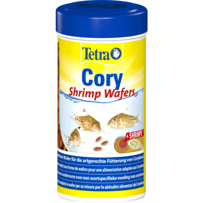 Alimentation Tetra Cory Shrimp Wafers 250 ml pour poissons