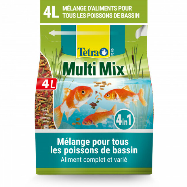 Alimentation Tetra Pond Multi Mix Contenance 4 litres