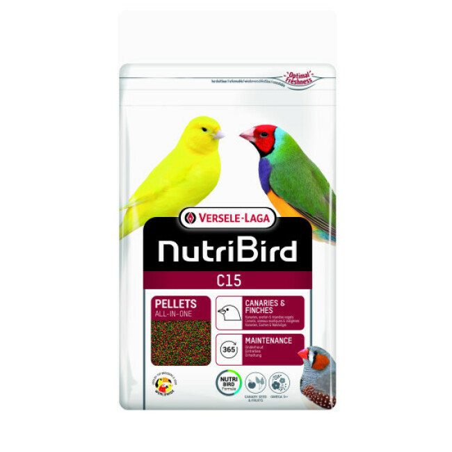 Aliments NutriBird C15 Versele Laga pour canaris - 3 kg