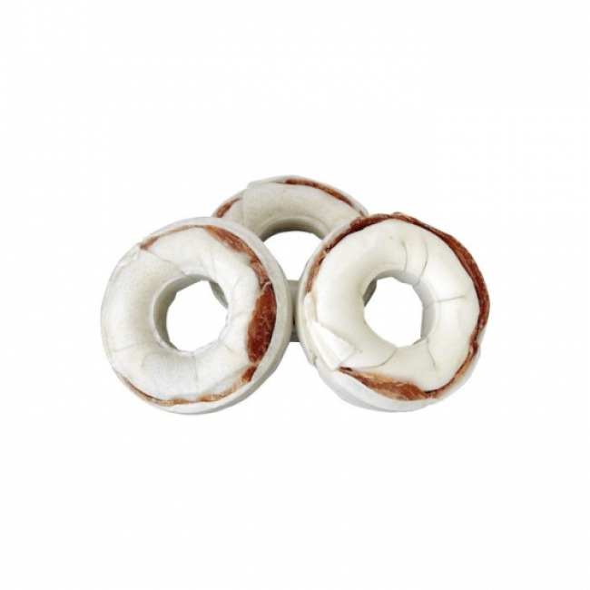 Anneaux à mâcher 8 in 1 Delights garnis au poulet - 3 pièces