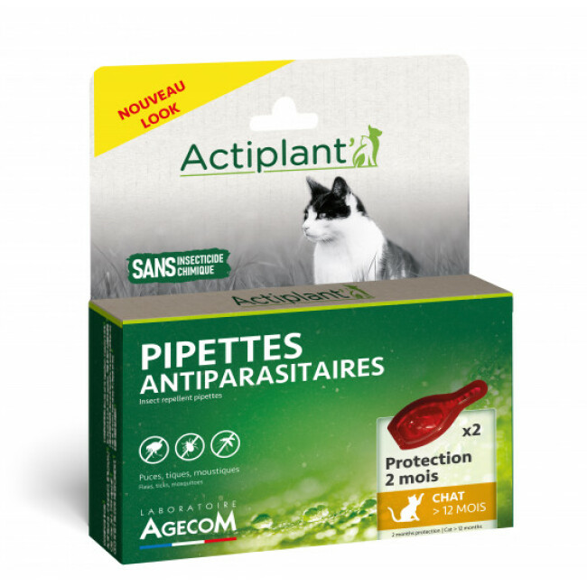 Antiparasitaire Essential Eco Spot Chat 2 pipettes 0,6 ml
