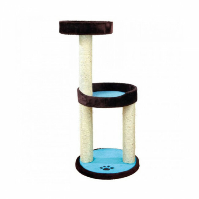 Arbre A Chat Lugo Hauteur 103 Cm Coloris Bleu Et Brun Trixie Arbre A Chat Lugo Hauteur 103 Cm Coloris Bleu Et Brun Trixie