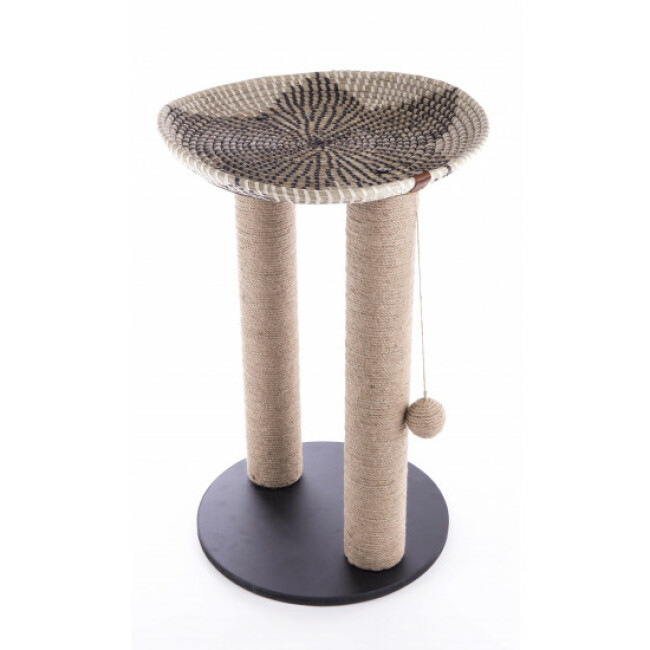 Arbre A Chat Perchoir Etoile Avec 2 Poteaux En Sisal Sensation Vietnam