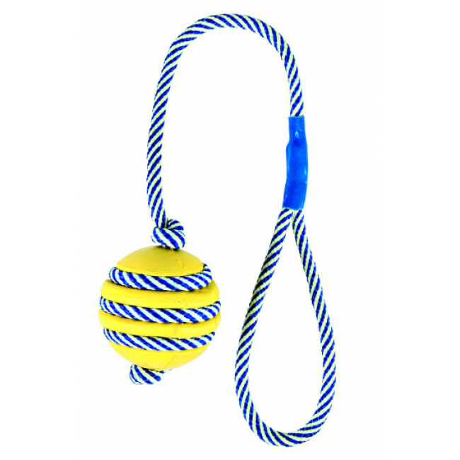 Balle sur une corde phosphorescente Trixie