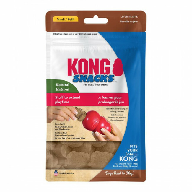 Biscuit KONG friandise pour jeu KONG Taille Small - Sachet 200 g
