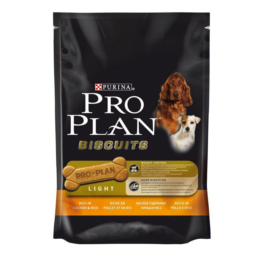 Biscuits Pro Plan Light pour chiens - Sachet 400 g