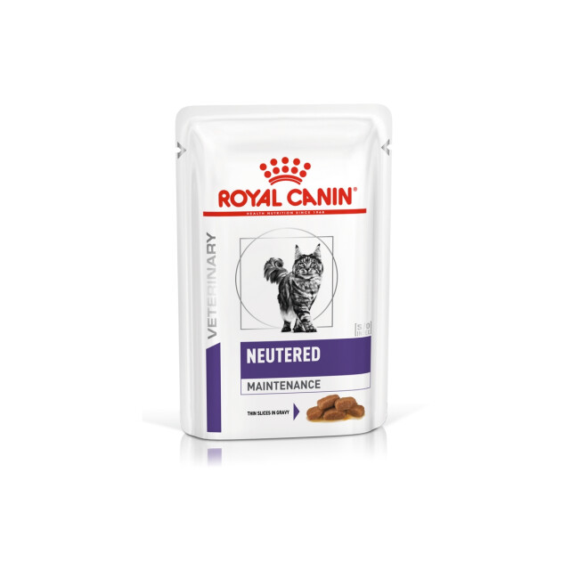 Bouchées en sauce pour chats Royal Canin Veterinary Care Neutered Maintenance 12 Sachets 85 g