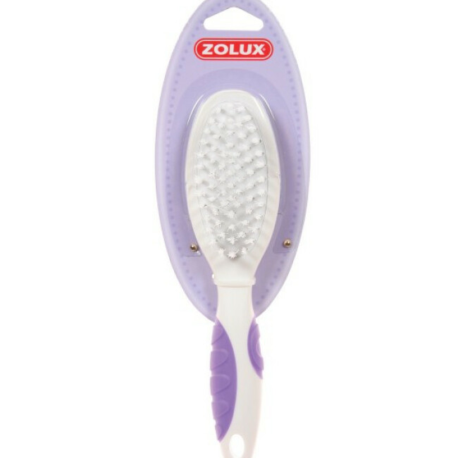 Brosse douce poils en nylon Muscat pour chats La Ferme des Animaux Brosse douce poils en nylon Muscat pour chats La Ferme des Animaux