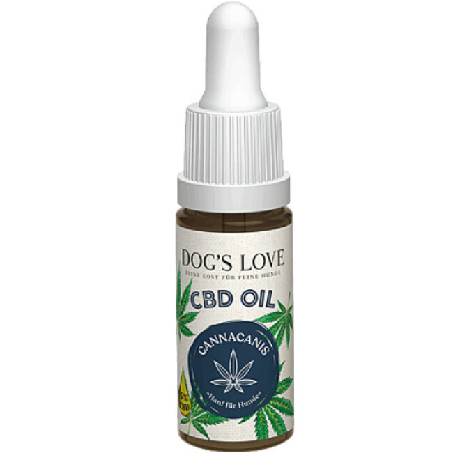 Canna Canis Huile d'extrait de chanvre avec CBD (10ml)