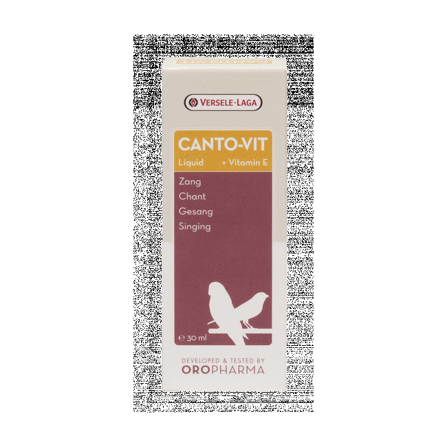 Produktbild von Oropharma Canto-VIT Vitamin-Tropfen Für Singvögel - 30 Ml Flasche