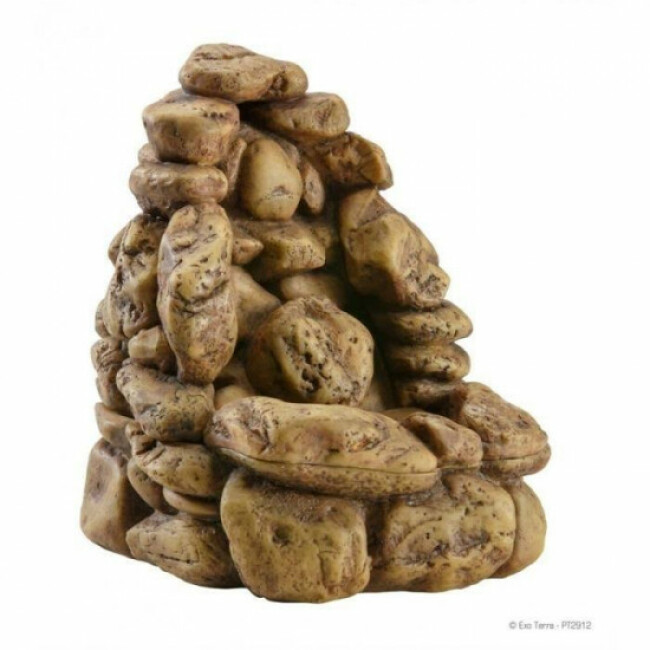 Cascade Waterfall avec galets d'aspect naturel Exo Terra