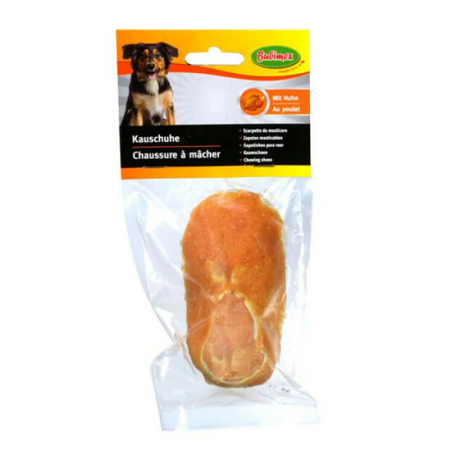 Chaussure à mâcher Bubimex au poulet - moyenne (30g)