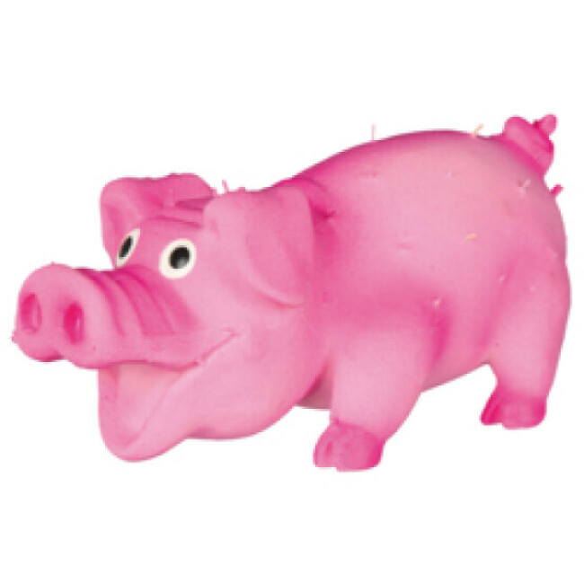 Cochon poilu en latex pour chiens Trixie