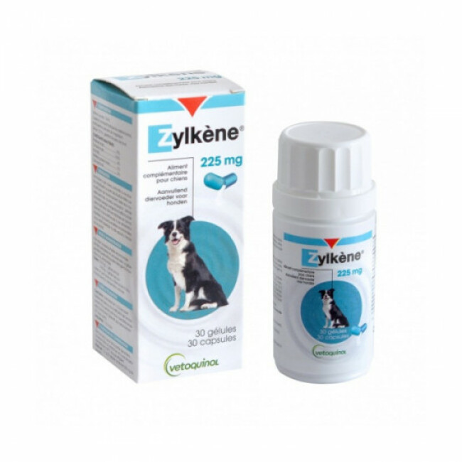 Complément alimentaire Zylkène antistress pour chien et chat