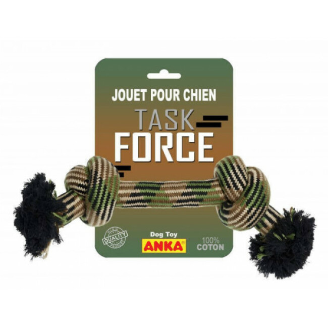 Corde à nœud en coton Task Force Taille XL Longueur 63 cm