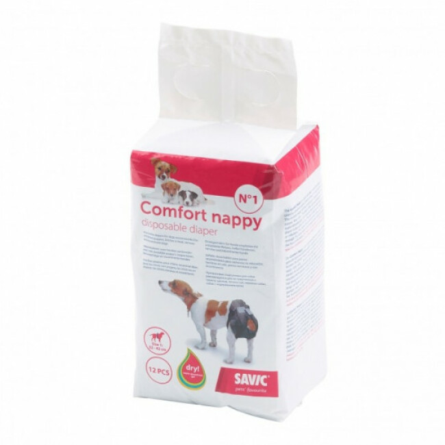 30 Couches Jetables Pour Chien - Taille S, Absorption 80ml - Protège Canapé, Voiture, Tapis Des Fuites