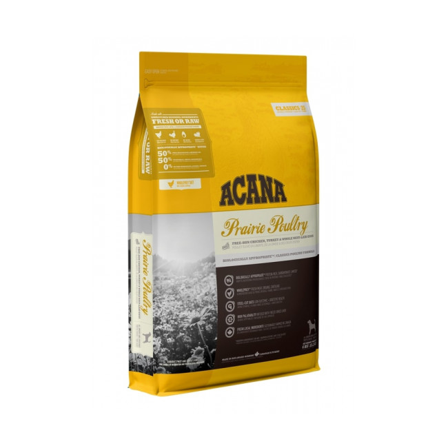 Croquettes chien Acana Prairie Poultry Sac 17 kg