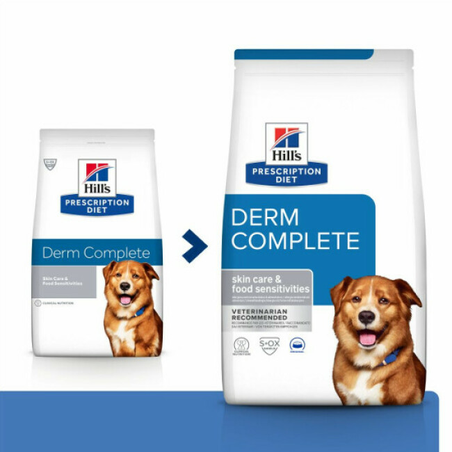 Croquettes Prescription Diet Canine Derm Complete Hill's