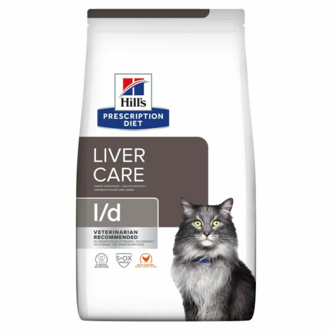 Croquettes Hill's Prescription Diet Feline L/D Sac 1,5 kg