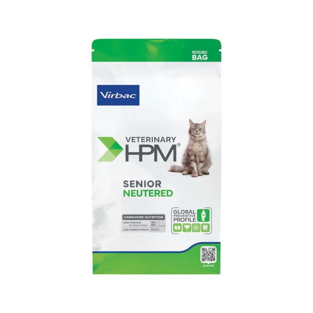 Croquettes pour chat senior stérilisé Virbac HPM