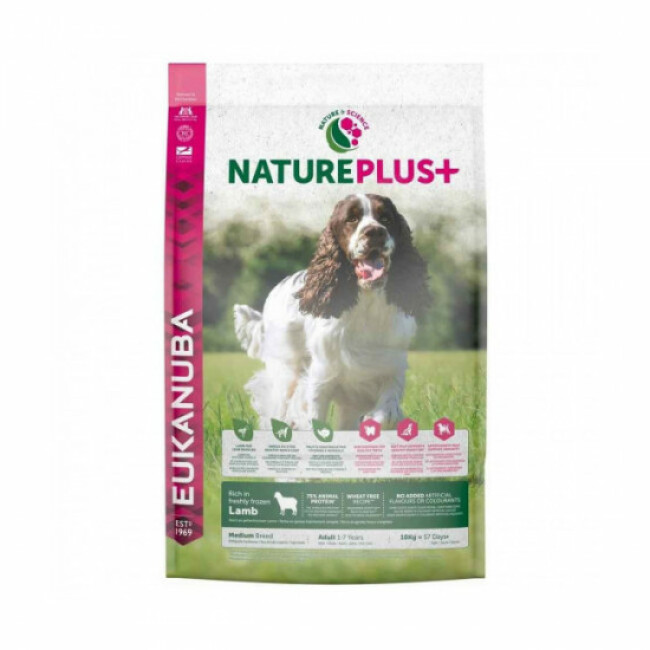 Croquettes Eukanuba Sans Céréales Pour Chien Adulte - Riches En Agneau - Petite/Moyenne Race - Sac 12kg