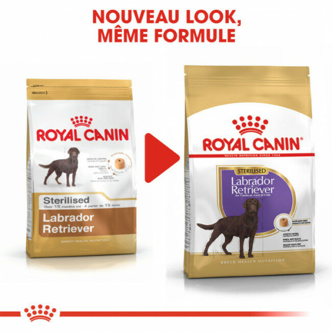Royal Canin Maxi Breed Labrador Retriever Sterilised Adult Contenances Royal Canin 12 kg 3182550787581