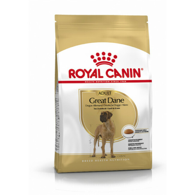 Croquettes pour chien Dogue Allemand Royal Canin Breed Great Dane Adult Sac 12 kg (Fin de DLUO)