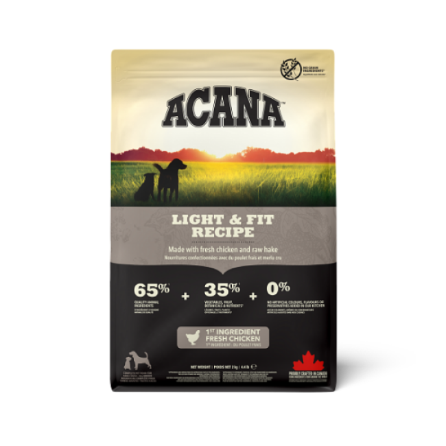 Acana Light & Fit pour chien en surpoids