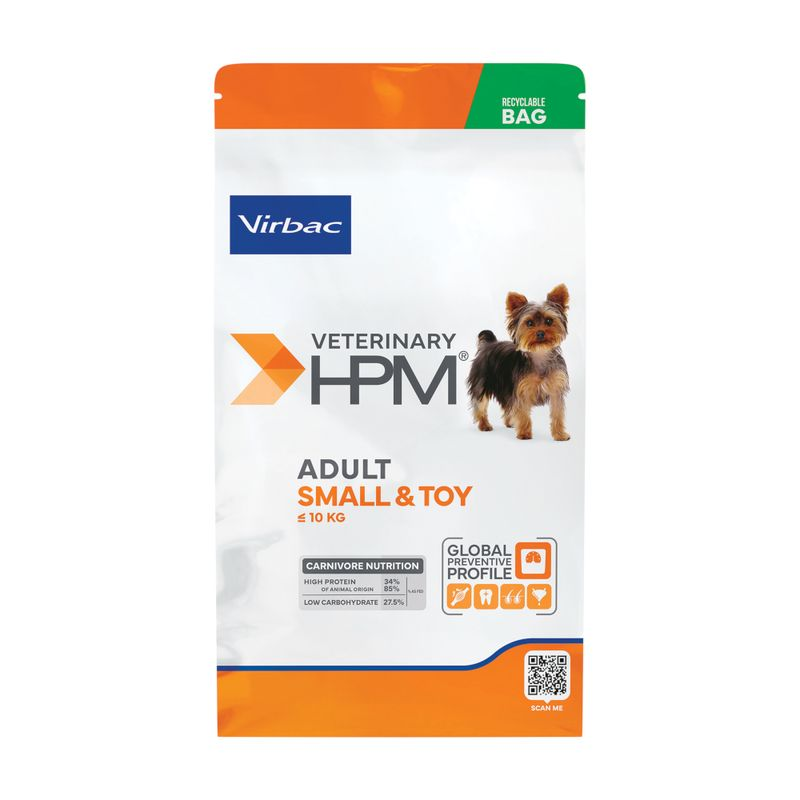 Croquettes pour chien senior HPM Senior Small & Toy Virbac