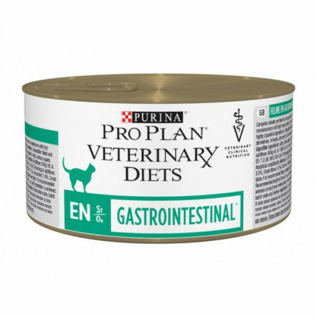 Pro Plan Veterinary Diet EN St/Ox Gastrointestinal pour chats 24 boîtes 195 g