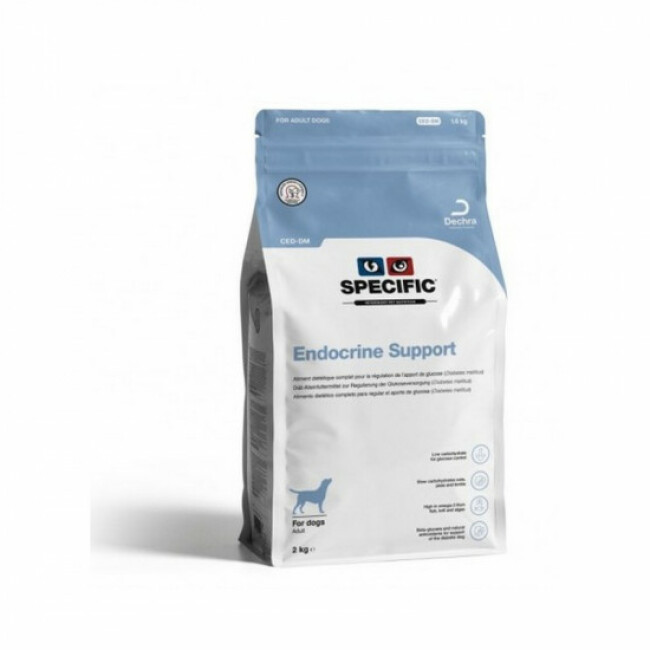 Croquettes Specific pour chiens CED-DM Endocrine Support Sac 2 kg