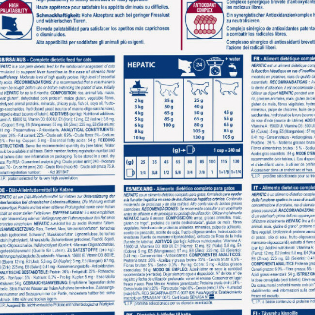 Croquettes Pour Chat Veterinary Diet Hepatic Hf 26 Sac 2 Kg Royal Canin