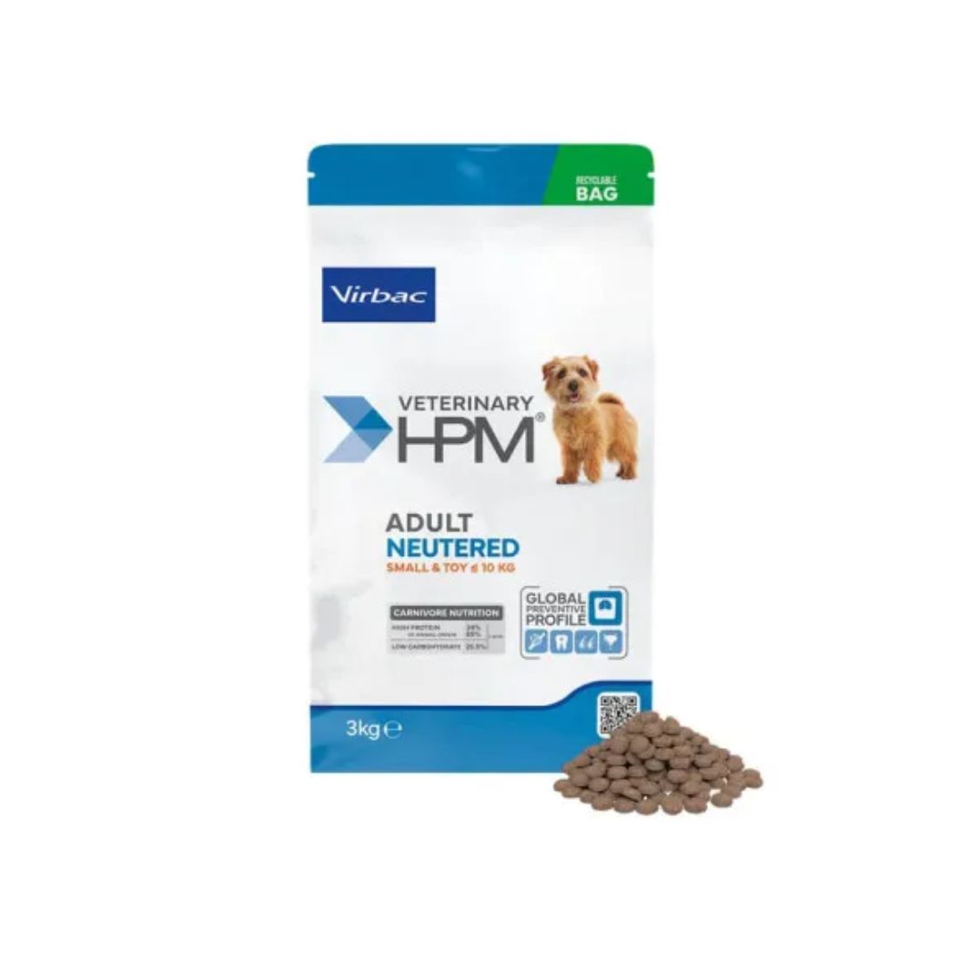 Croquettes Virbac Adult Neutered Dog Small et Toy