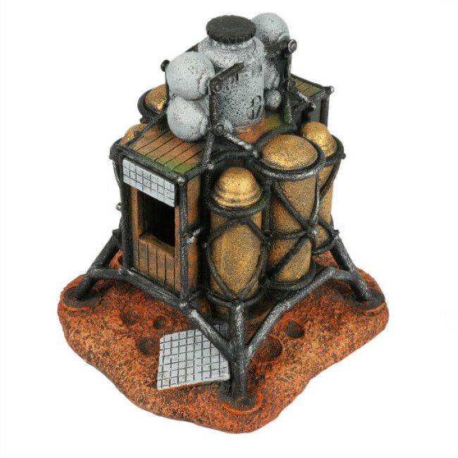 Décoration d'aquarium Module lunaire Aqua Della - 14,4 x 13 x 15 cm