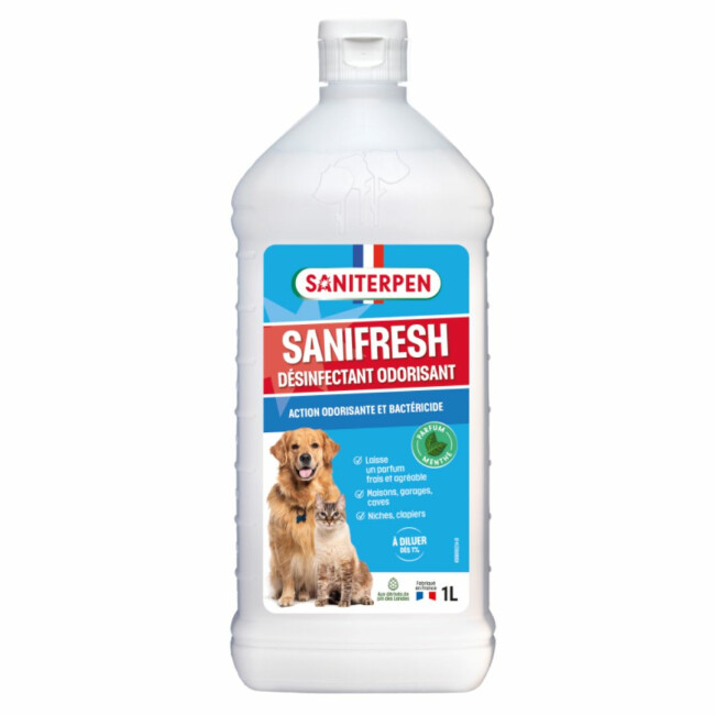 Désinfectant odorisant concentré Sanifresh Saniterpen