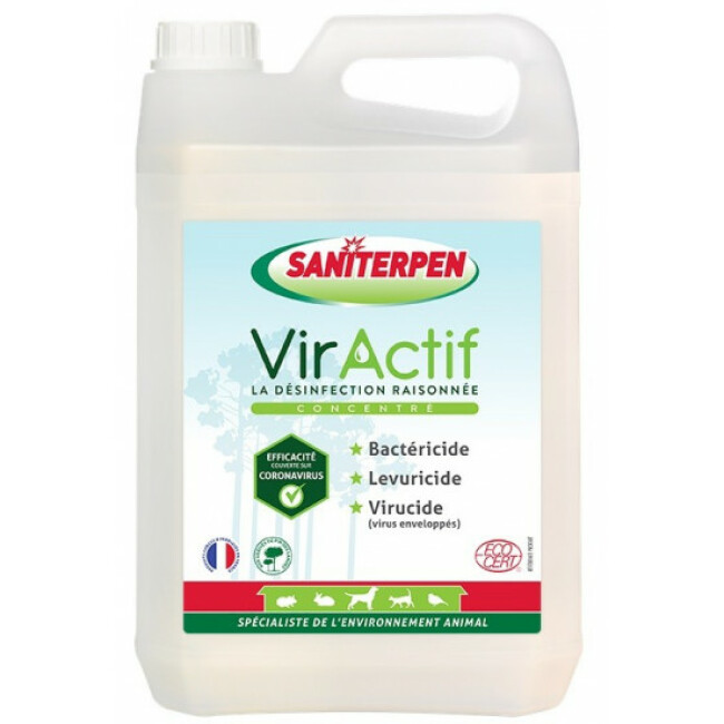 Désinfectant Viractif Concentré Saniterpen - 5 L