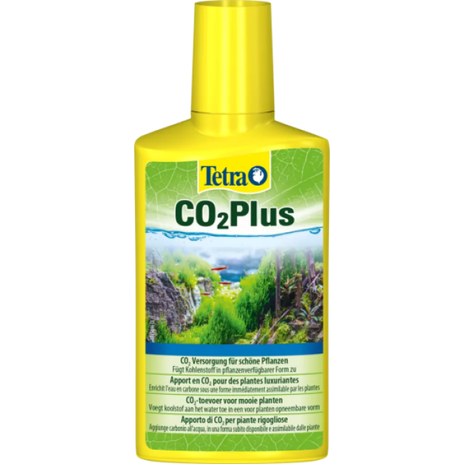 Enrichissement carbone Tetra CO2 Plus 250 ml pour aquarium