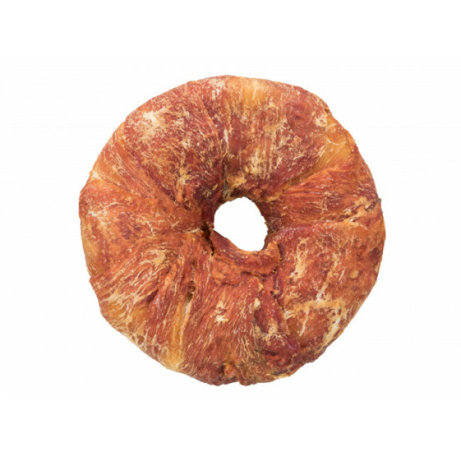 Friandise pour chien Denta Fun Donut au canard Small - diamètre 10 cm