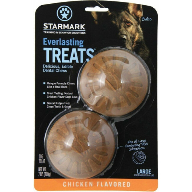 Friandises Everlasting Treats Original Starmark pour chien - Lot de 2 Large - 200 g