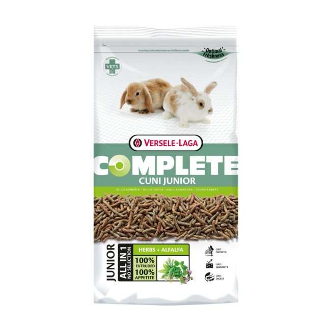 Granulés Complete Cuni Junior pour jeunes lapins nains - Sac 1,75kg