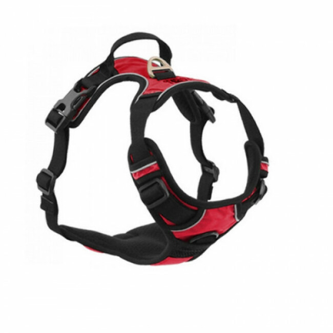 Harnais Kn'1 Active Drive multifonctions pour chien Taille S Coloris Rouge