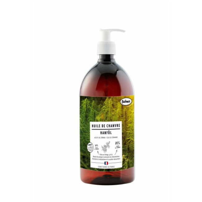 Huile de chanvre Bubimex (500mL)
