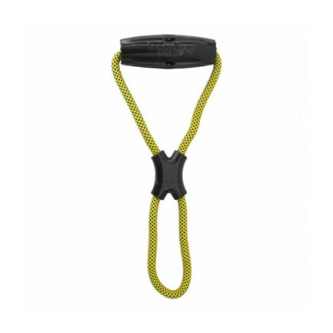 Jouet à tirer KONG Jaxx Infinity Tug avec corde pour chien - Large