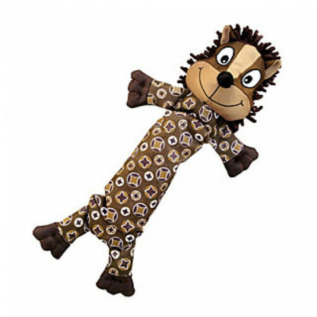 Jouet Pour Chien Couineur En Peluche Lion - 21x14 Cm - Avec Papier Froissé à L'intérieur - Pour Chiots Et Petits Chiens